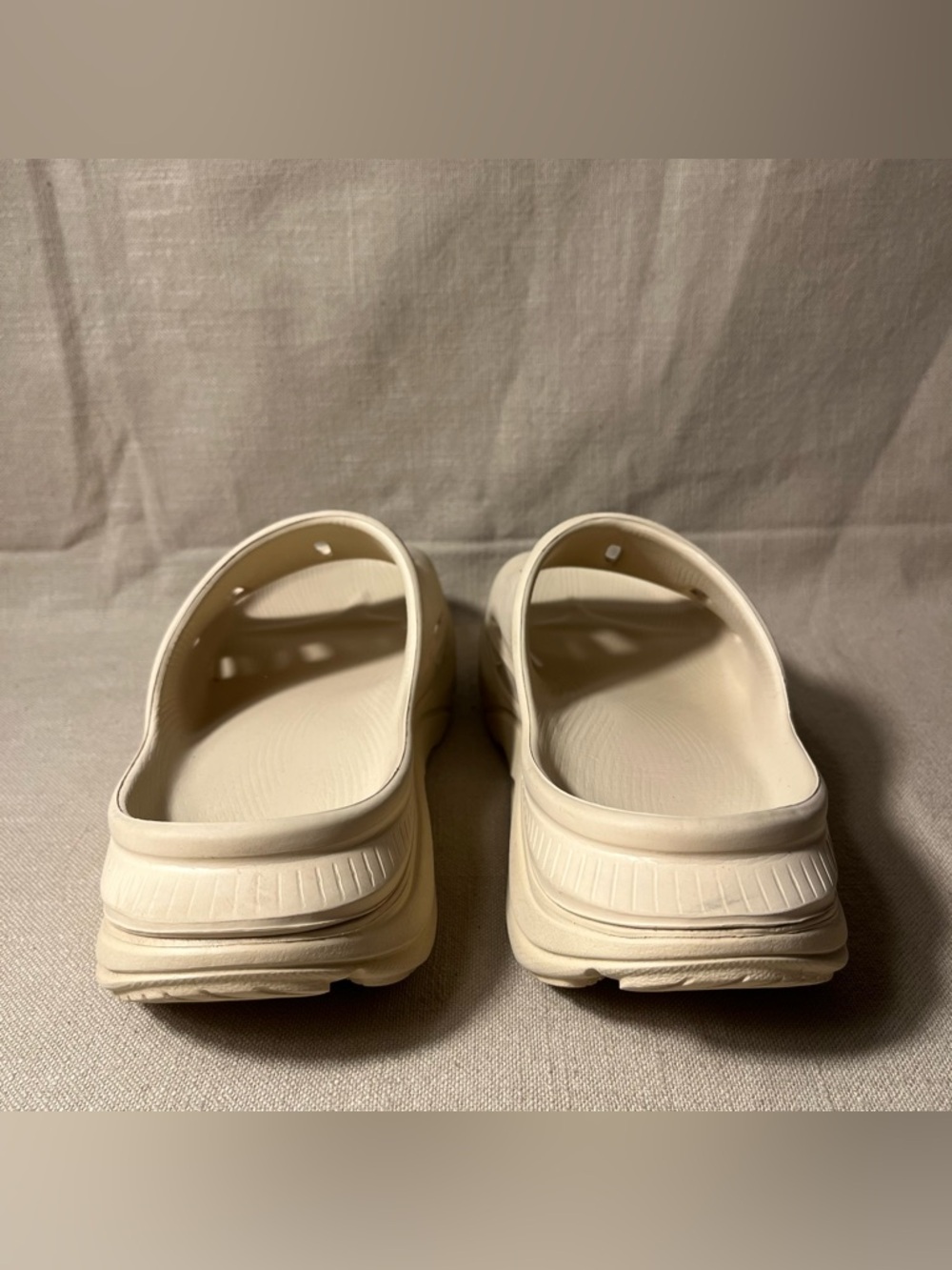 Hoka ORA Recovery Slide 3 Unisex Slip On Athletic Sandal Sand Light Tan W8 M 6 - Picture 6 of 11